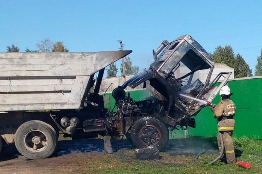 За минувшие сутки в Курской области сгорели три автомобиля
