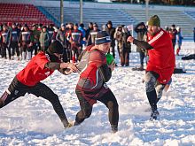 Чемпионат ЦФО по регби на снегу прошёл в Железногорске