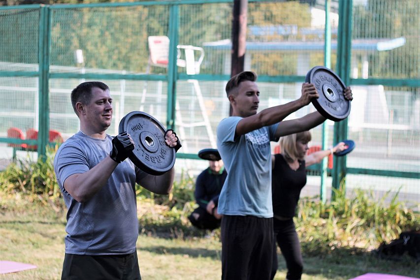 В Железногорске прошла шестая тренировка #АкадемииГТО