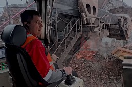 Машинист экскаватора Михайловского ГОКа Александр Терлецкий – «Человек года Металлоинвеста»