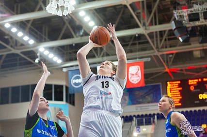 Баскетболистки курского «Динамо» завершили первый этап чемпионата России победой