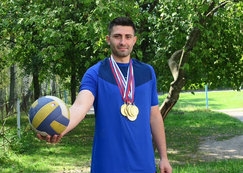 Железногорец Роман Полухин – лучший волейболист Санкт-Петербурга
