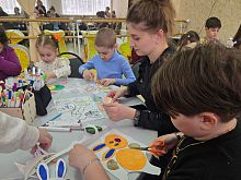 Юные железногорцы встретили Пасху творческим мастер-классом