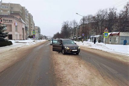 В Железногорске водитель Volkswagen Tiguan сбил пенсионерку