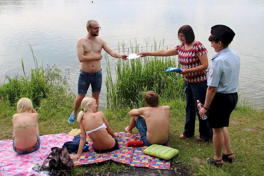 В Железногорске купальный сезон набирает обороты