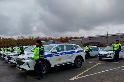 Автопарк железногорской полиции пополнился современными автомобилями