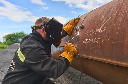Новый водовод прокладывают для дренажных вод карьера