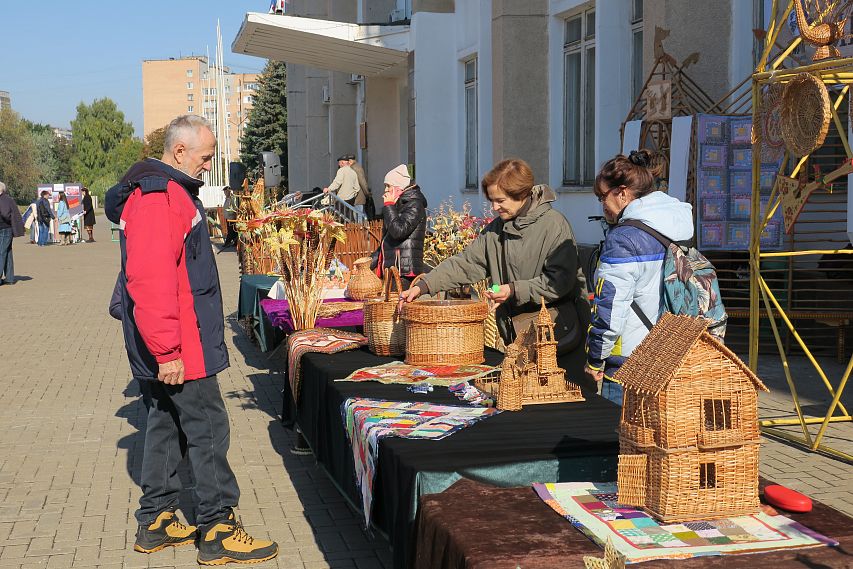 В День города в Железногорске прошли веселые ярмарки