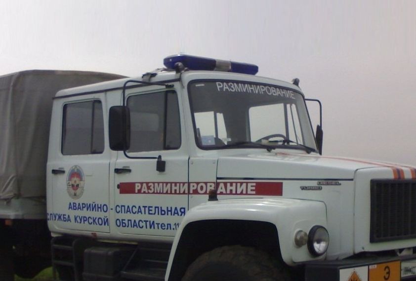 В Железногорском районе обнаружили две миномётные мины