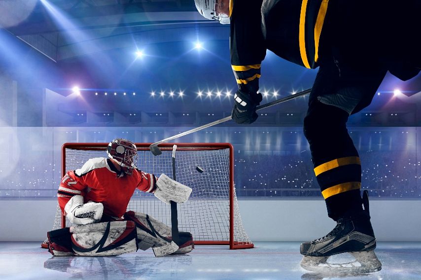 Железногорский «Бастион» потерпел первое поражение в ночной хоккейной лиге 