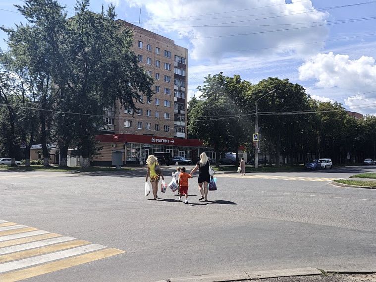 В Железногорске нанесут диагональную разметку на перекрёстках