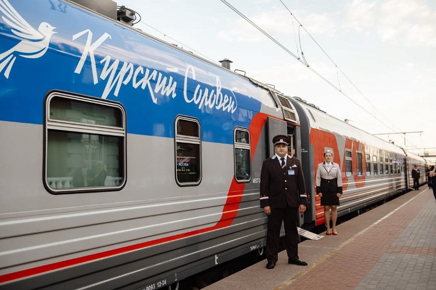 Фирменный поезд «Курский соловей» вернулся в расписание Московской железной дороги 