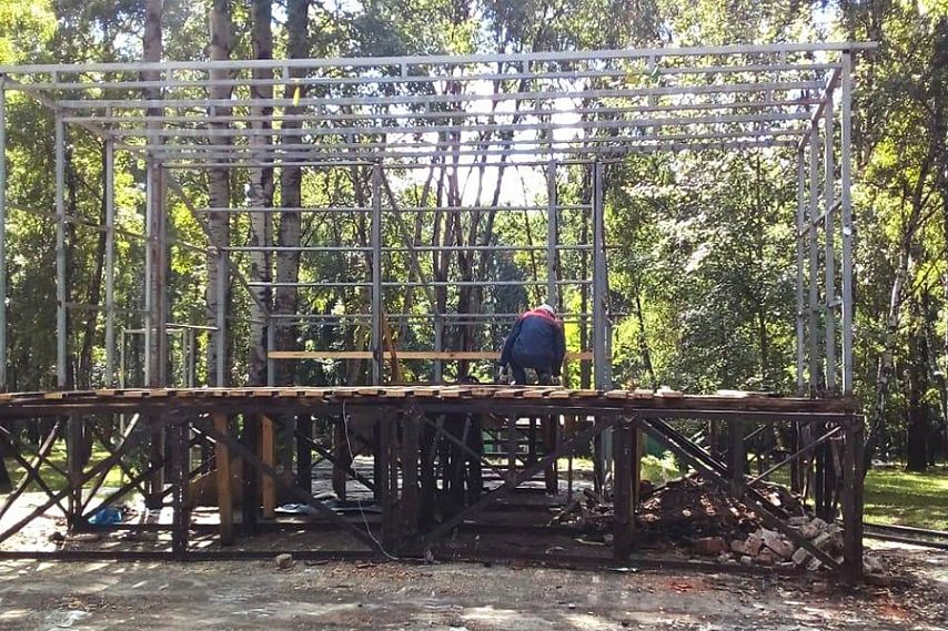 В парке им. Никитина Железногорска планируют построить детское кафе