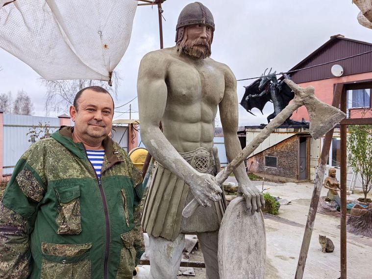 Сказочное Железногорье создают супруги Миненковы из арт-бетона