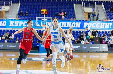 Баскетболистки курского «Динамо» потерпели первое поражение в чемпионате России в новом сезоне