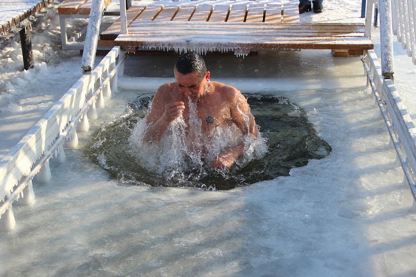В Железногорске готовятся к массовым крещенским купаниям