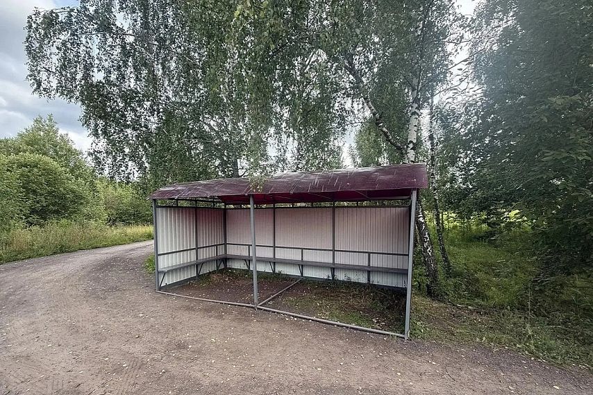 На железногорских дачах «Шахтёр» появилась новая остановка