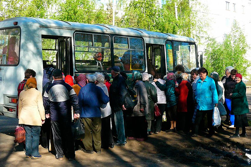В Железногорске заканчивается сезон дачных перевозок