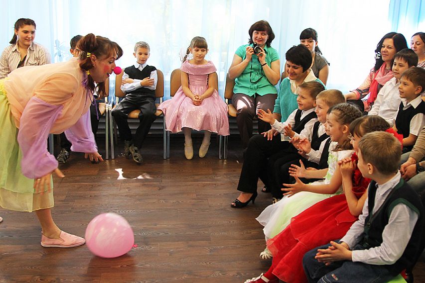  В Железногорском приюте прошел праздничный концерт, посвящённый Дню защиты детей