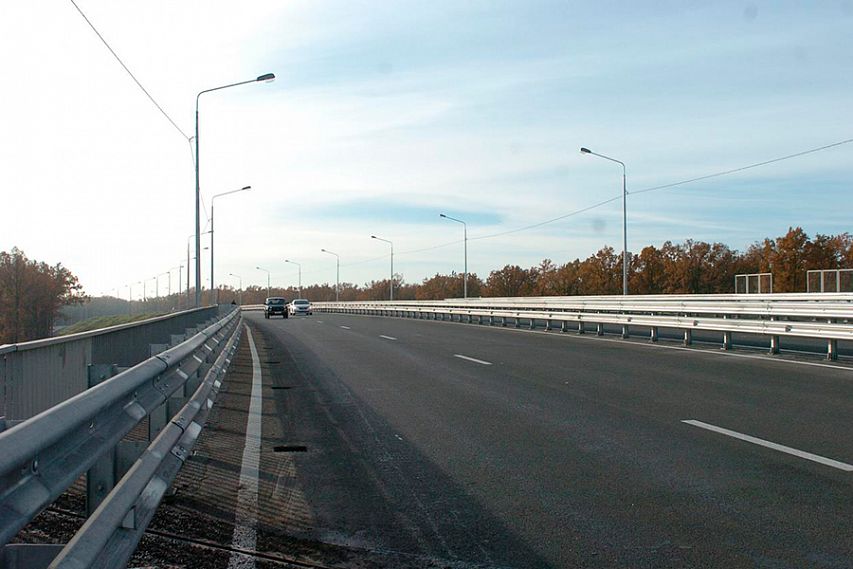В Курске завершено строительство новой объездной дороги