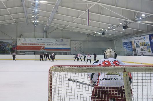 Железногорские хоккеисты уступили воронежцам в матче Первенства ЦФО для юниоров