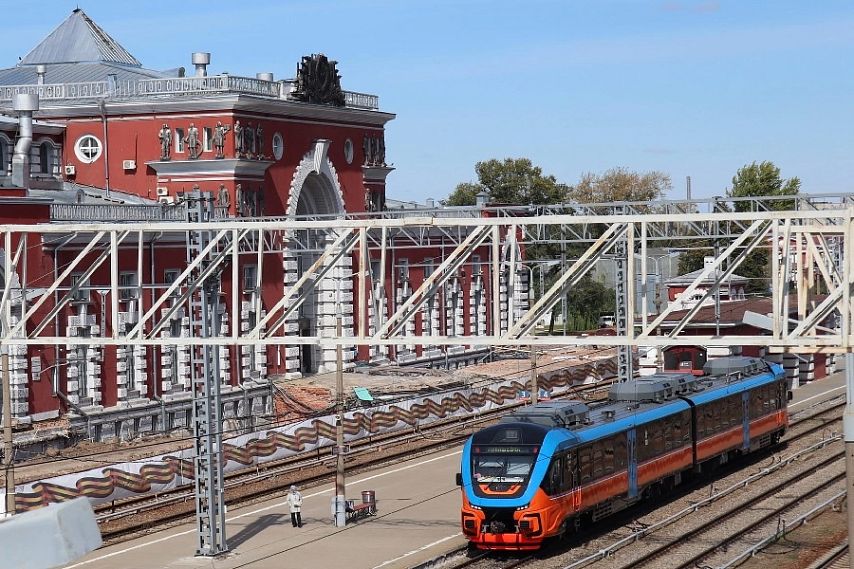 Добраться на поезде из Курска в Воронеж теперь можно быстрее и комфортнее