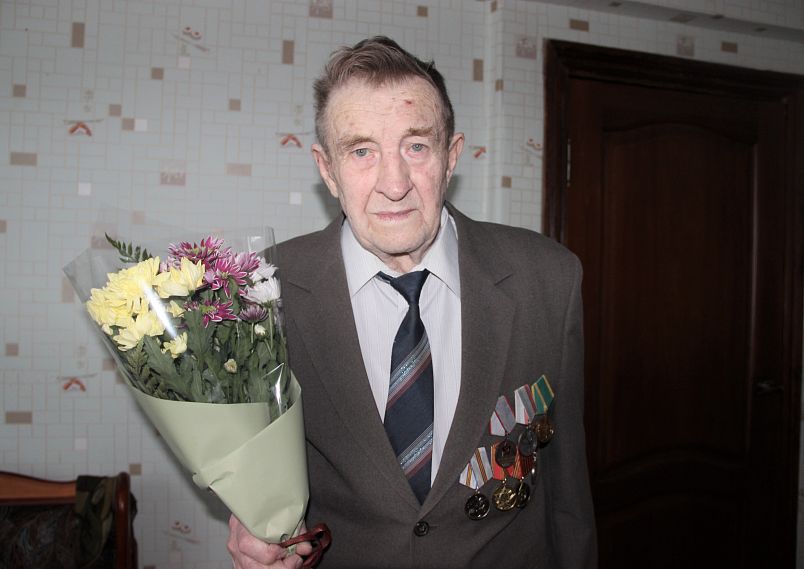 Железногорец Анатолий Митин отметил 90-летний юбилей