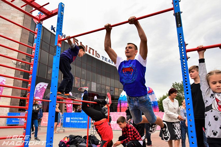 «Уличная атлетика»: железногорцев познакомят с новым видом спорта