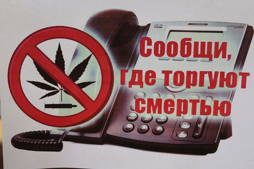 Железногорские полицейские подвели итоги второго этапа акции «Сообщи, где торгуют смертью!»