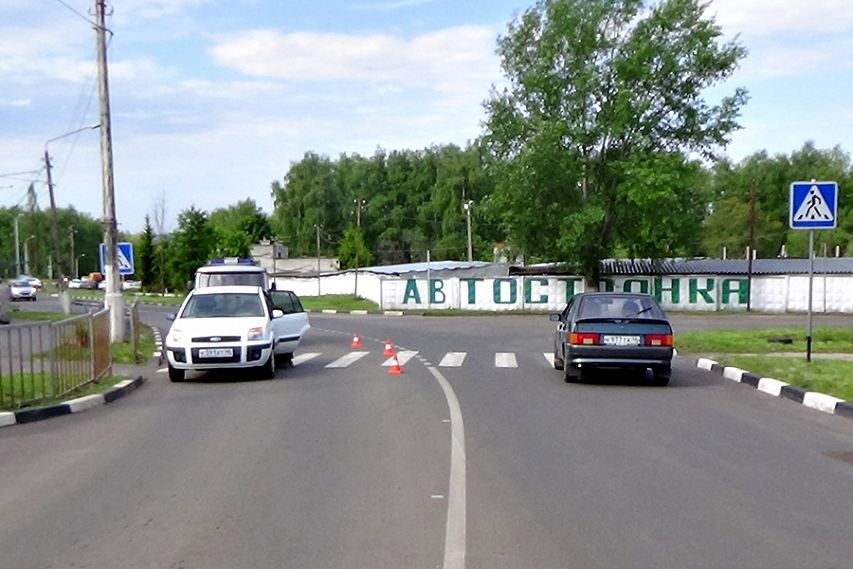 В Железногорске на пешеходном переходе сбили девочку-подростка
