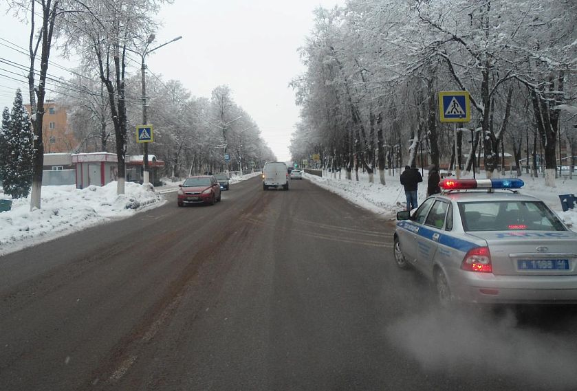 Юная жительница Железногорска попала в ДТП