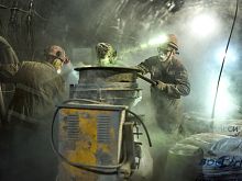 Стройка под землёй