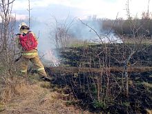 В Железногорском районе за выходные произошли два пожара