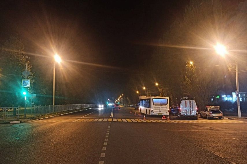 Железногорка получила травму в автобусе