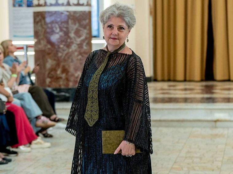 Железногорка Лариса Варавина стала «Стильной моделью» конкурса «Театр Фэшн» на ВДНХ