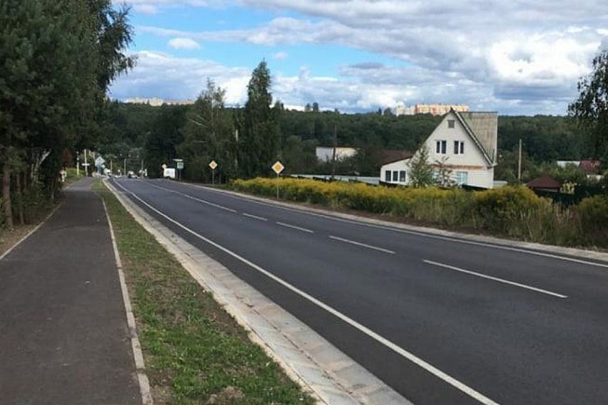 В Железногорске в этом году отремонтировали две дороги общей протяжённостью 1,5 км 