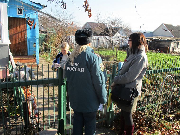 В Железногорске проходят противопожарные рейды