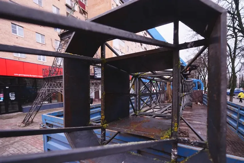 «Эйфелеву башню» в железногорском парке установят в первой декаде сентября