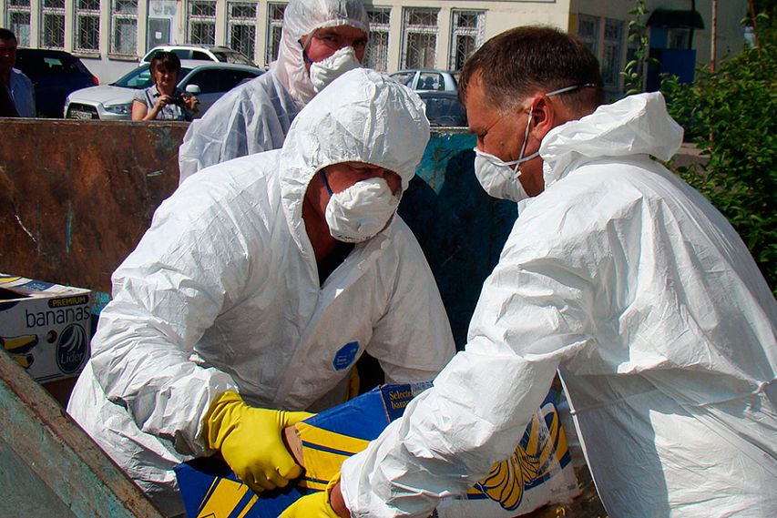 Железногорские полицейские задержали 1,5 тонны свиного сала с вирусом АЧС