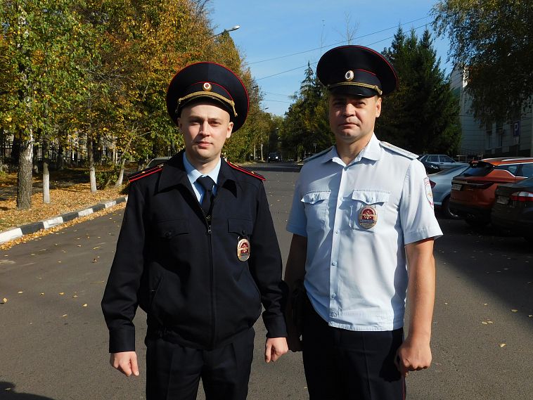 В Железногорске сотрудники полиции помогли пенсионеру, получившему серьезные ожоги 