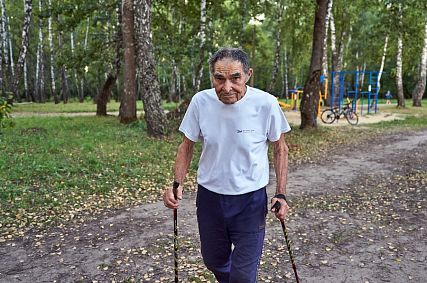 Как пенсионер из Железногорска разменял десятый десяток… на бегу