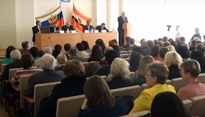 В Железногорске прошла отчетная встреча руководства области с железногорцами