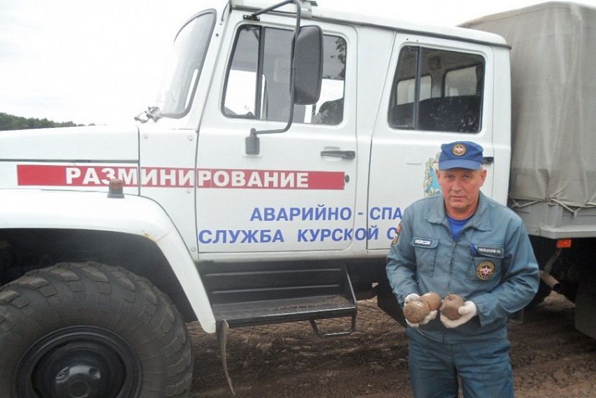 В Курской области найдены три авиабомбы