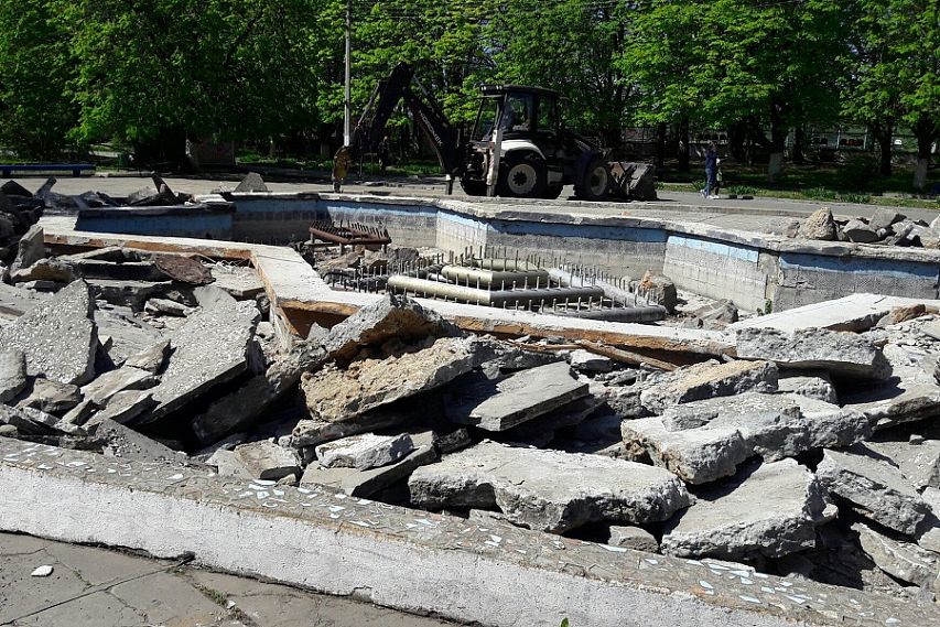 Совсем скоро в городском парке Железногорска появится новый красивый фонтан