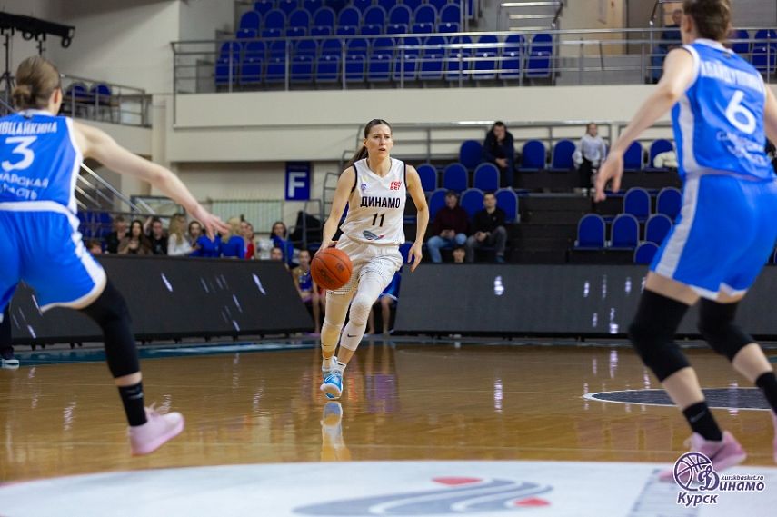 Баскетболистки курского «Динамо» вышли в 1/4 финала Кубка России