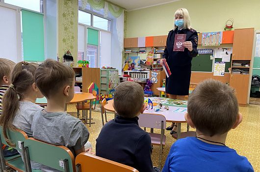 В Железногорске полицейские провели уроки правовой грамотности в детских садах и школах