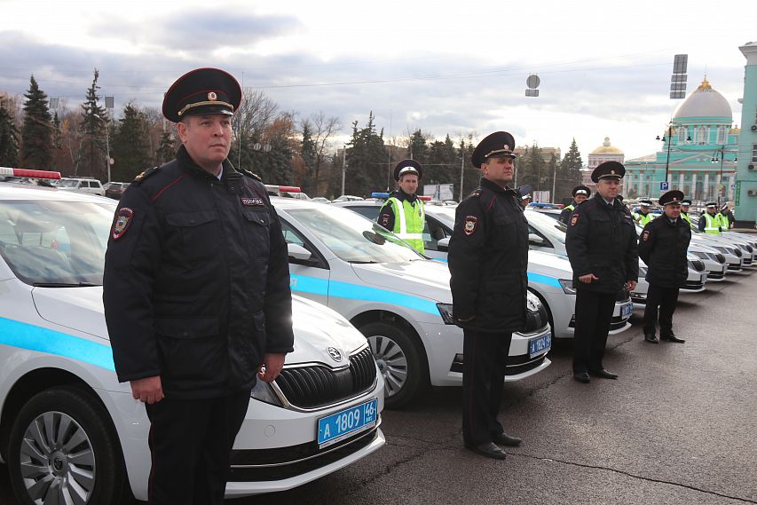 Полицейские Курской области получили новый служебный транспорт