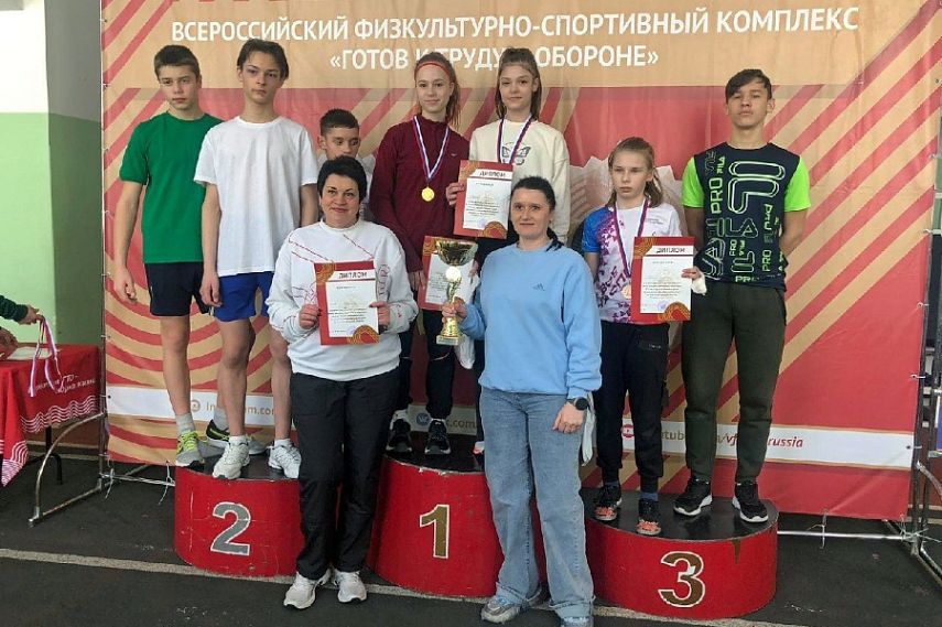 Железногорские школьники стали победителями регионального этапа зимнего фестиваля ГТО