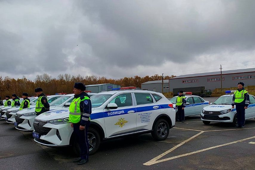 Автопарк железногорской полиции пополнился современными автомобилями