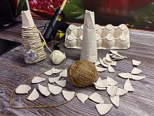 10 ёлок-поделок для дома, детсада, школы и офиса